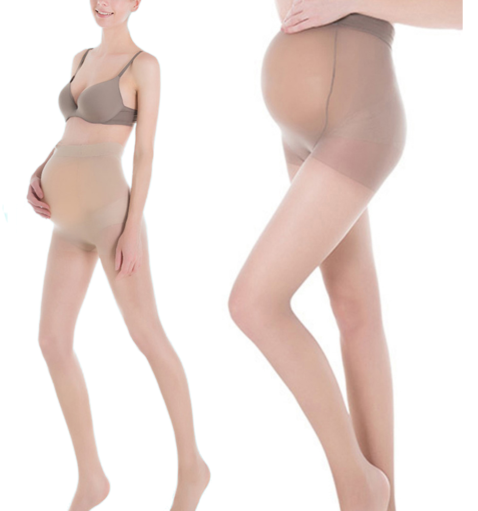 RAJSTOPY CIĄŻOWE CIELISTE PANEL BEZUCISKOWY P086