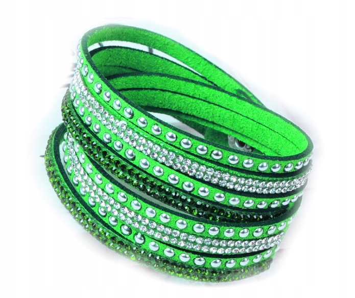 BRANSOLETKA RZEMYK OWIJKA SWAROVSKI STARDUST CHARM