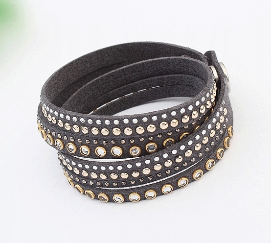 BRANSOLETKA RZEMYK OWIJKA STARDU CRYSTAL - obrazek 2